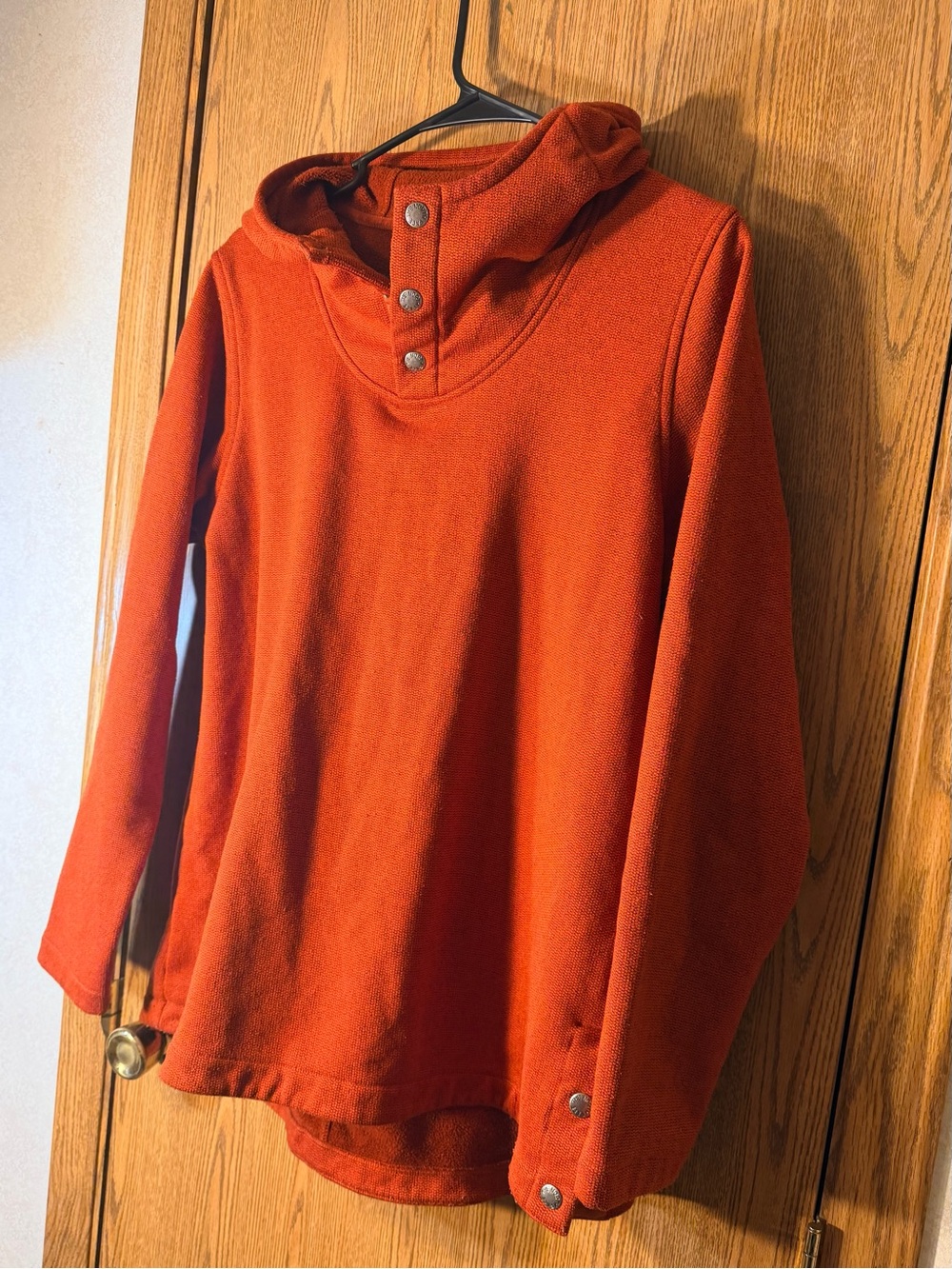 The North Face TNF Hooded Snap-Neck Pullover - Picture 2 of 7